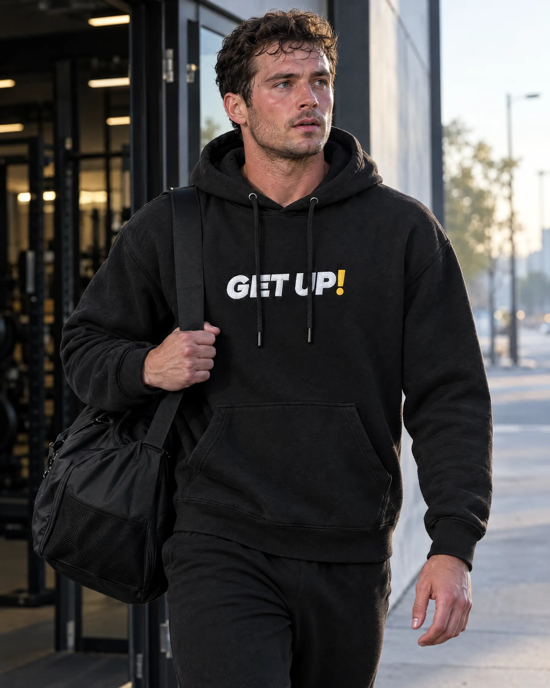 Base Heavyweight Hoodie in use