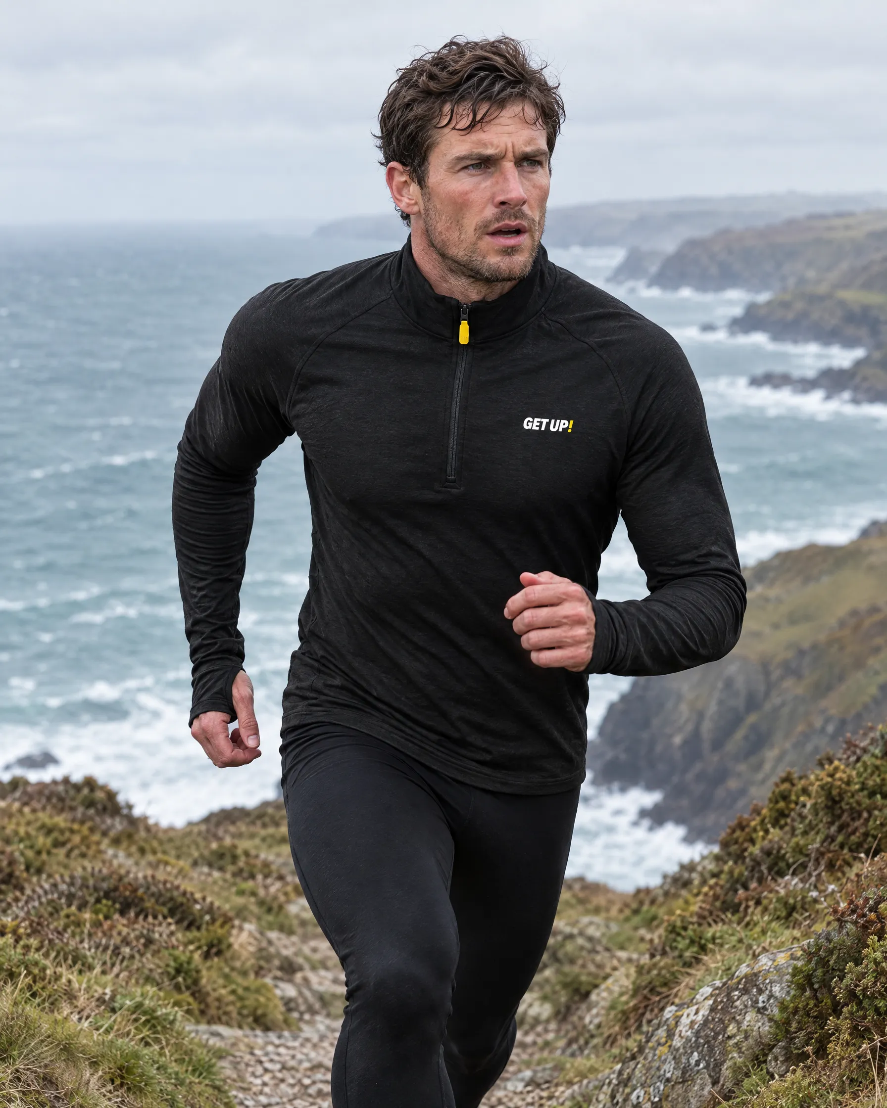 Effort Quarter-Zip in use