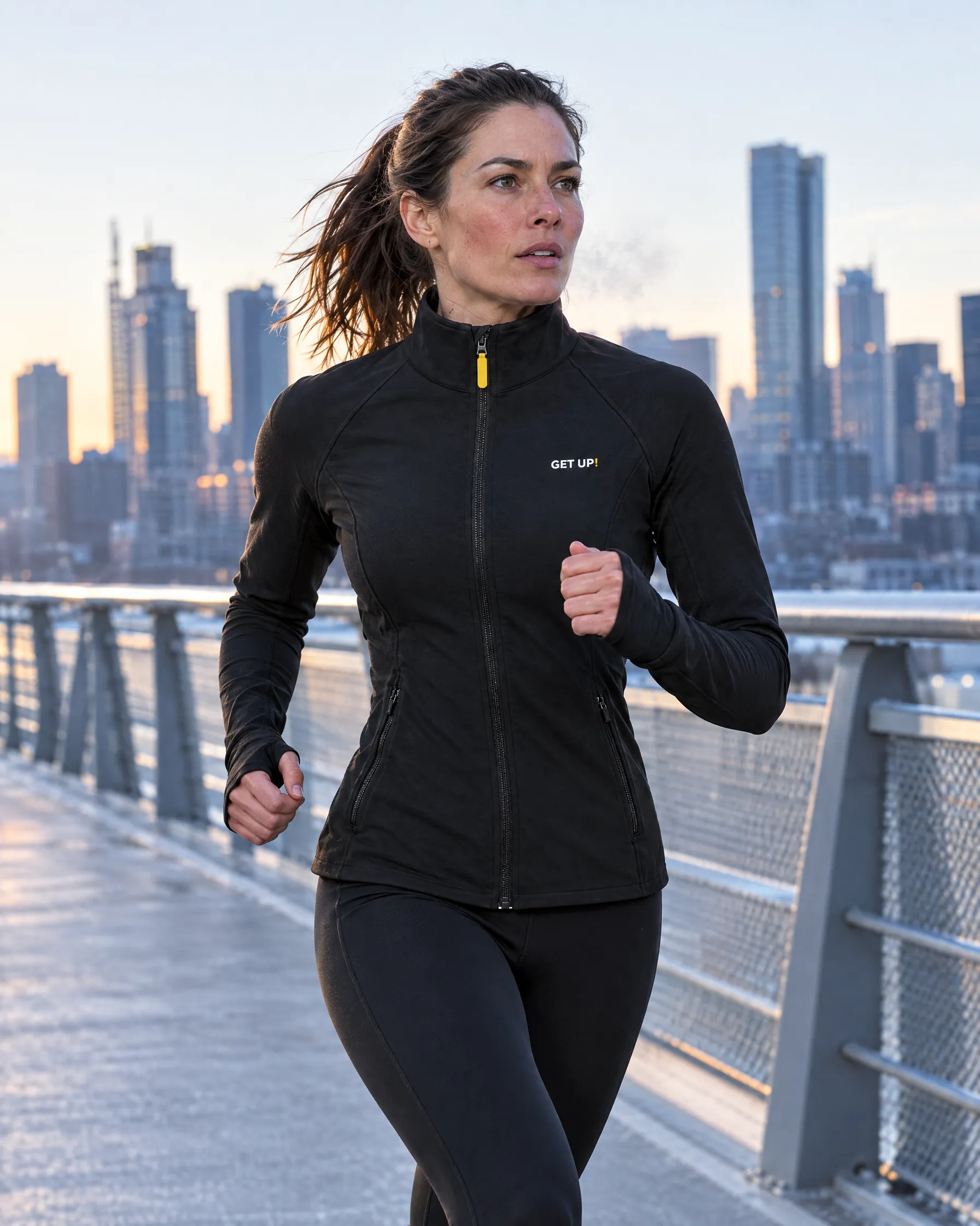 Effort Fitted Jacket in use
