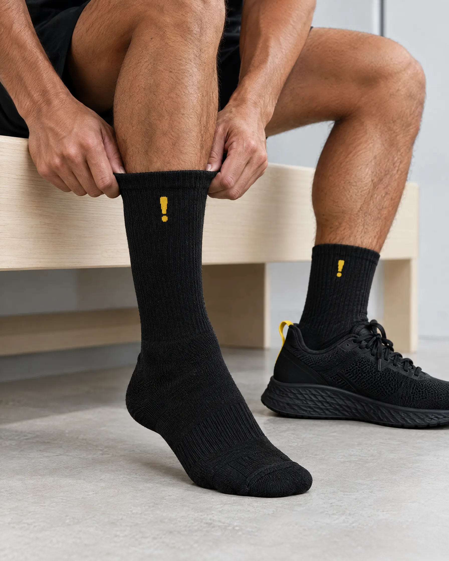 Crew Socks 3 Pack in use